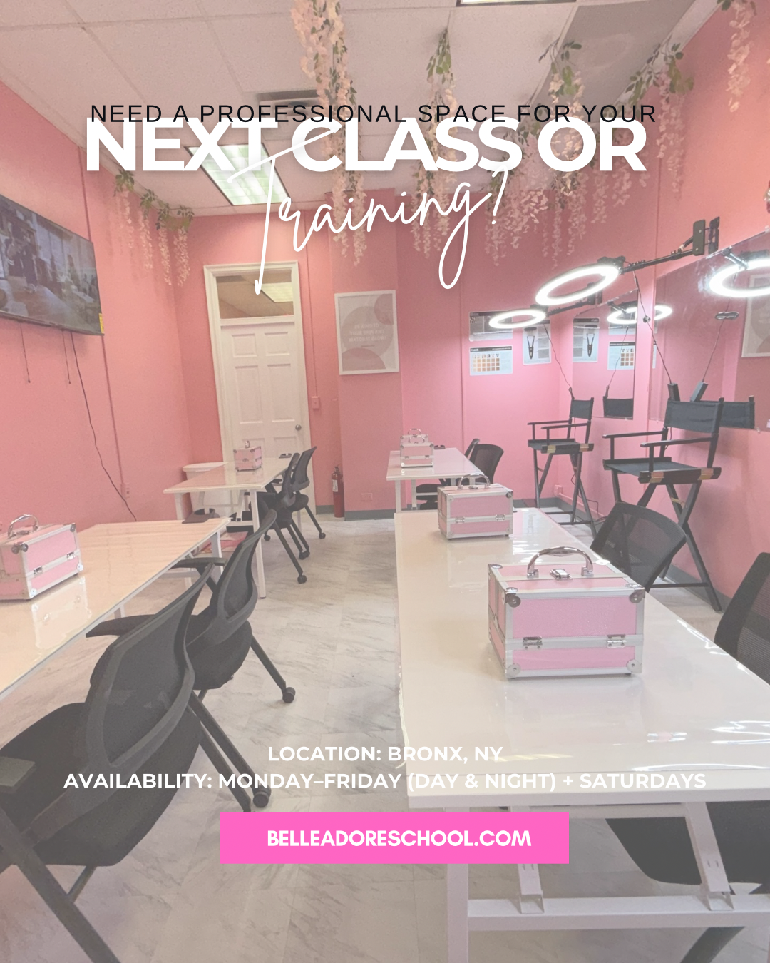 Professional Classroom rentals