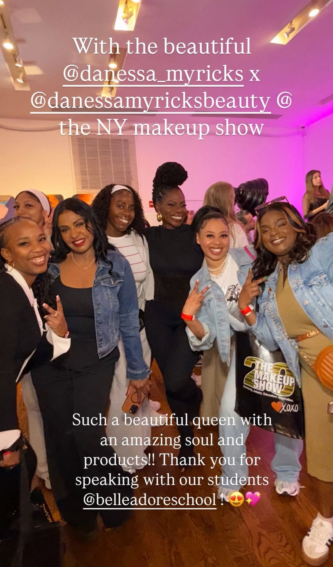 Belle Adore Takes Over the NYC Makeup Show!
