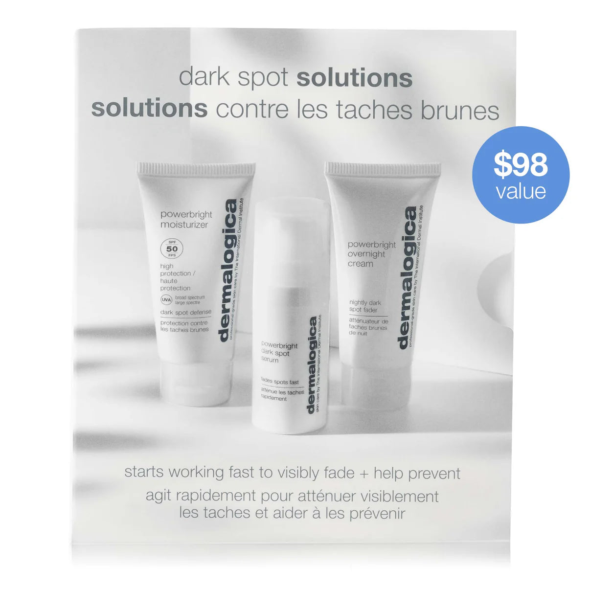 Dark spot solutions kit